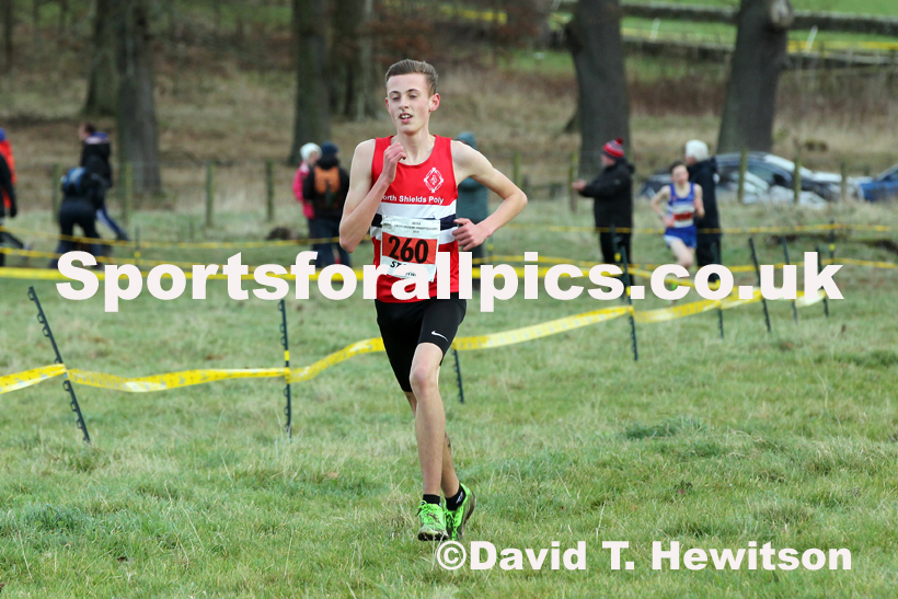 Boys under-15s cross country, 2019 North Eastern Cross Country Champs., Alnwick, Northumberland.  Photo: David T. Hewitson/Sports for All Pics